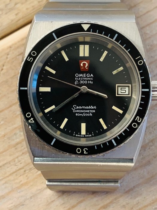 Omega - rare diver electronic F300Hz - seamaster chronometer - 198.0054 & 399.0824 - Heren - 1970-1979