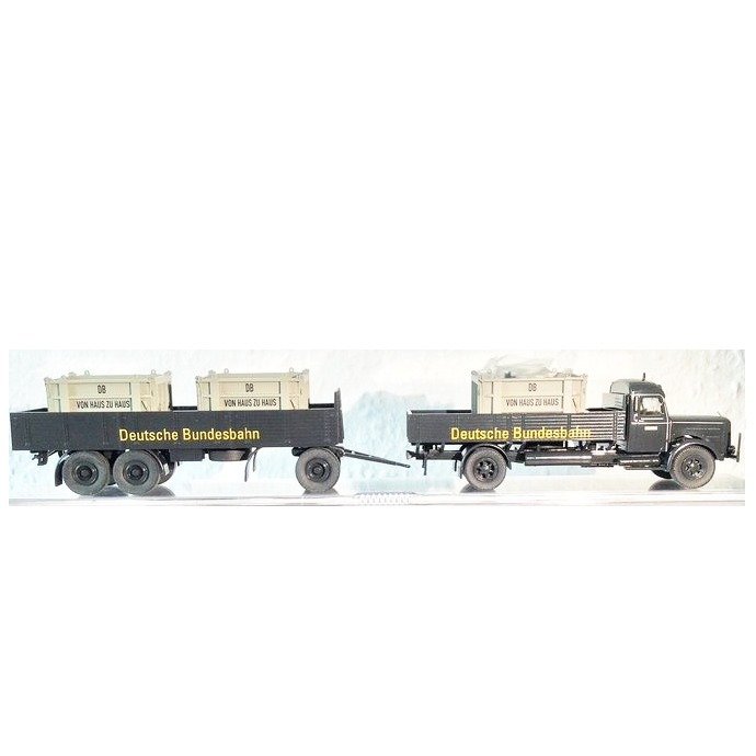 Brekina 1:87 - Ekskluzywne modele ciężarówek - Dołączone wersje i modele German Post Museum