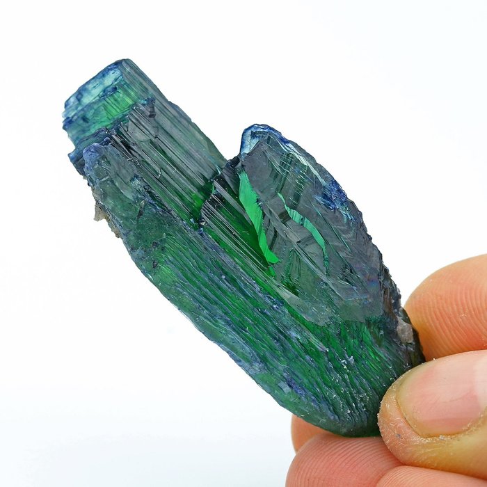 顶级品质！ V石 水晶 - 5.4×2×1.6 cm - 21.1 g