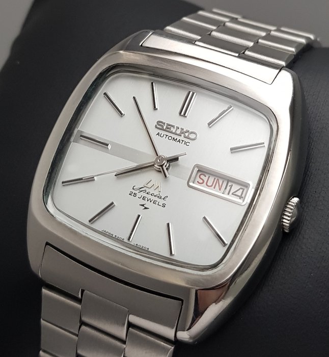 Seiko - 'NO RESERVE PRICE' Lord Matic Square Special Hi-Beat Automatic RARE Vintage Men - 5206-5020 - Heren - 1970-1979