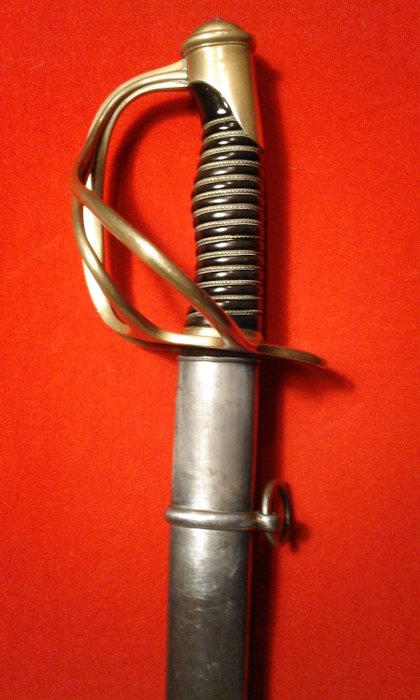 法國 - Manufacture de Klingenthal-Coulaux - Sabre de cavalerie légère  - Modèle 1822, modifié 1882 - 軍刀