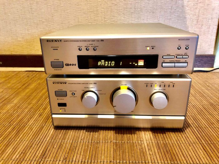 Onkyo - a922  en t422 - Flere modeller - Afstemningsapparat, Stereoforstærker