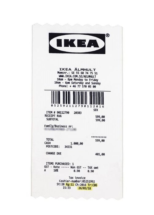 IKEA x Virgil Abloh KEEP OFF Rug Grey/White IKEA ART EVENT 2019 Brand New  Sealed
