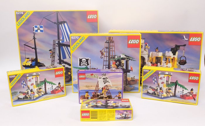 LEGO - Piraten en Soldaten - 6274/6276/6270/2x6265/6261/6257 - 7