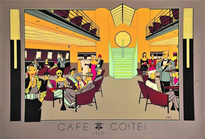 Cafe Costes - cartaz