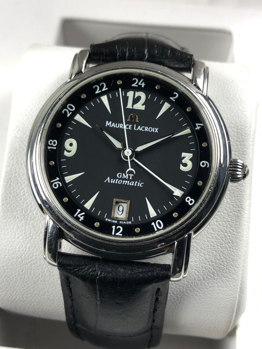 Maurice Lacroix - Pontos GMT Automatic  - 10818 - Heren - 2000-2010