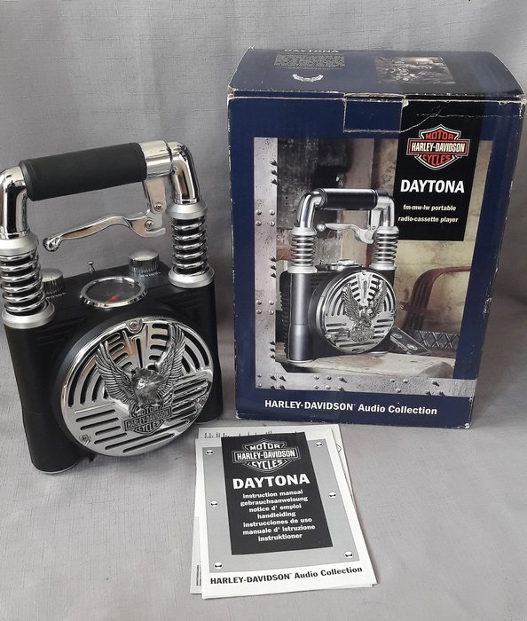 dekorativa föremål - Harley Davidson Daytona Radio in originele doos - 1990-1990 