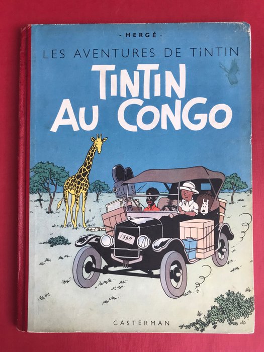 Tintin T2 - Tintin Au Congo (B1) - C - Ré - (1947)