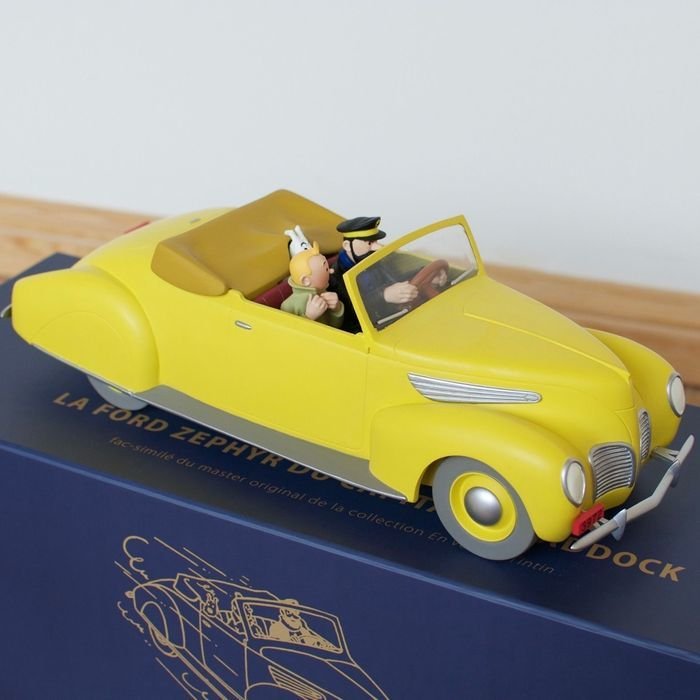 Tintin - Statuette Moulinsart 44501 - Ford Lincoln Zephir  - (2010)