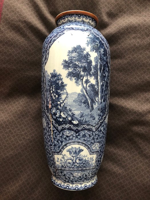 Villeroy & Boch - Flamand Bleu (1920-1930) - Vase (1) - Earthenware