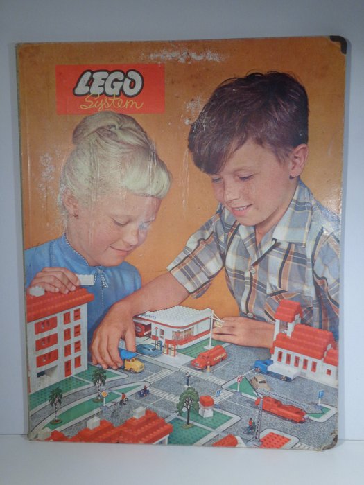 LEGO - Vintage - Gamla LEGO basplatta - 1960-1969 - Danmark