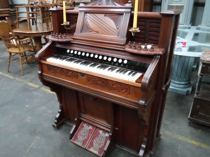 Chicago Cottage Organ Companny - órgão de bomba - EUA - 1896