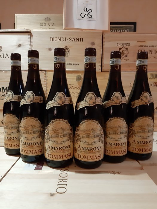 2013 Tommasi amarone della valpolicella  - Amarone della Valpolicella, Amarone, Veneto - 6 Botellas (0,75 L)