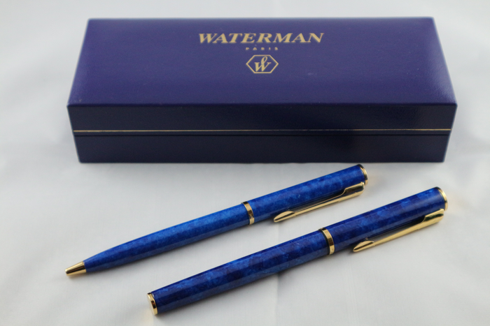 Waterman - fountain pen ballpoint pen set waterman paris - Set of 1