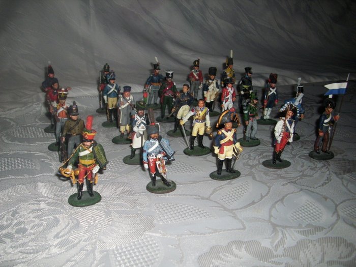 Del Prado; - 25 figuren "Soldaten van de Napoleontische oorlogen" - 2000-present