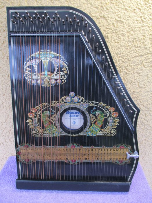 Rauner - Ancient Zither 1950s - Wood