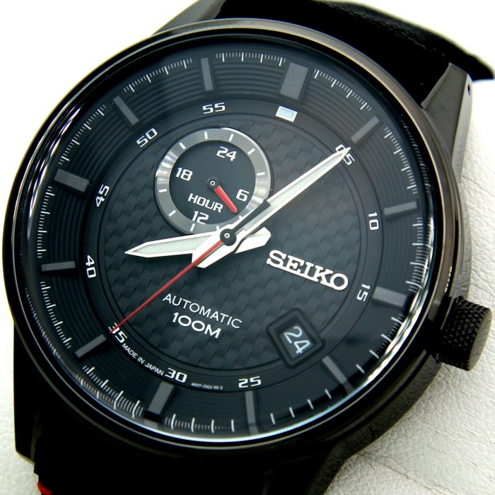 Seiko - Automatic 24 Jewels 100M "Carbon Fiber dial Style" - 男士 - 2018