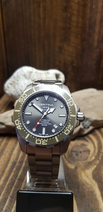 Certina - DS Action Automatic Titanium Diver's Watch 200m ISO 6425 - co13407a - 男士 - 2011至今