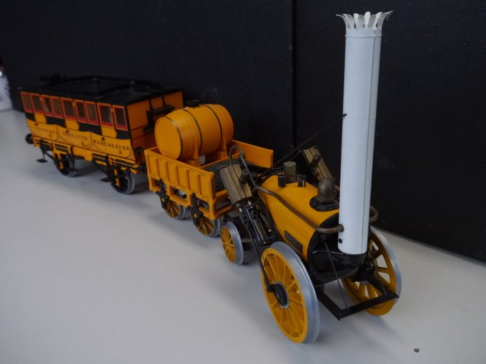 Hornby 1:16 - Locomotora de vapor - Cohete de Stephenson - Vapor - Modelo de calibre de 3,5 pulgadas
