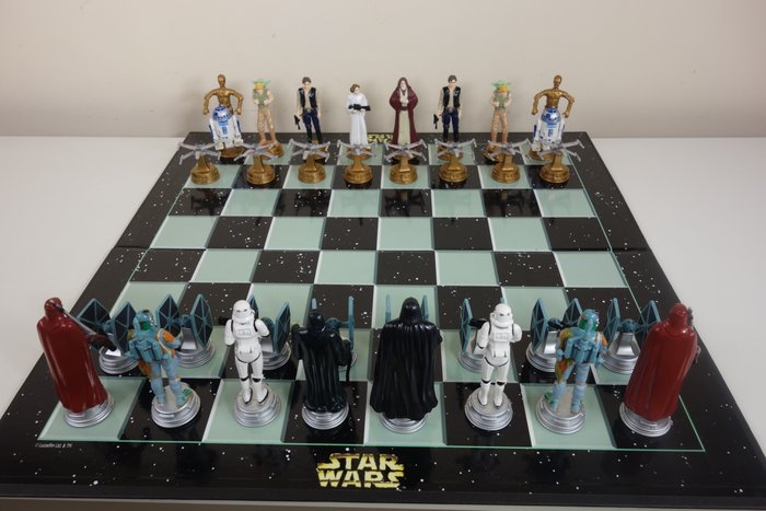 Chess game, Chess Saga Star wars, The Empire against the Jedi - Synthetic