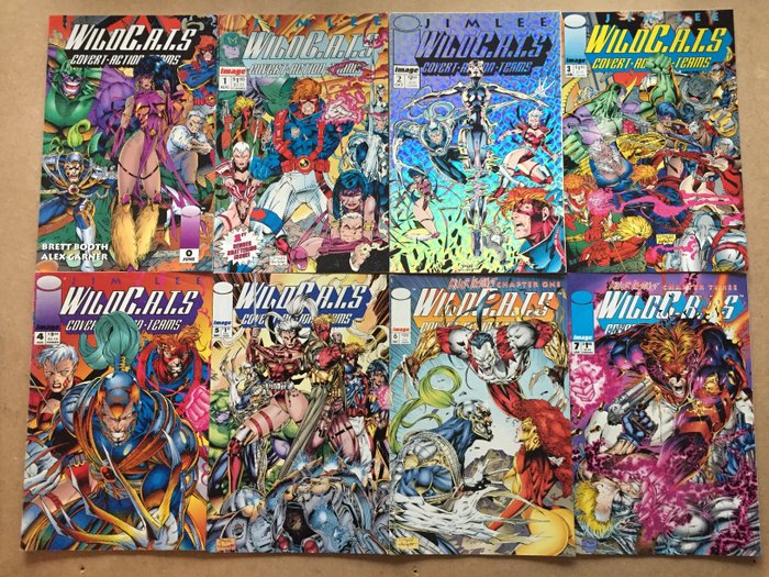 Wildcats Covert Action Teams 1992 series # 13 very fine comic book