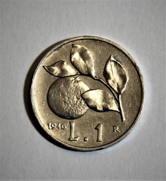 Italy - 1 Lira 1946