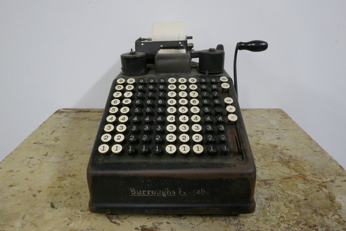 Burroughs Portable Adding Machine Value