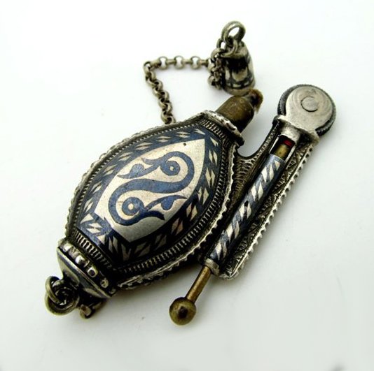 Ottoman Silver Savat Worker - Antique Brichetă