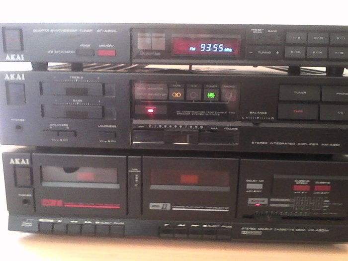 Akai - AM-A201 / HX-A301W / AT-A301L - Multiple models - Amplifier, Cassette deck, Tuner