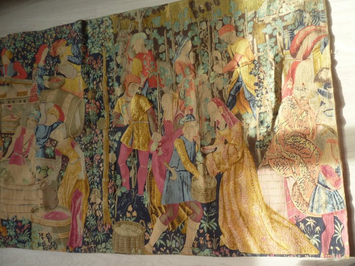 A. Denoy - G. Boitard - Ateliers de reproductions d'oeuvres d'art - Rambouilet藝術掛毯版 (1) - 棉纖維羊毛