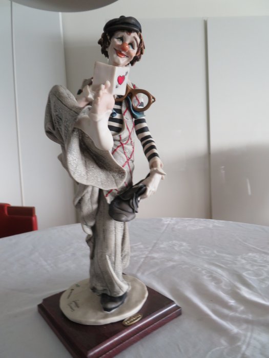 Guiseppe Armani - clown, Figur - Porslin