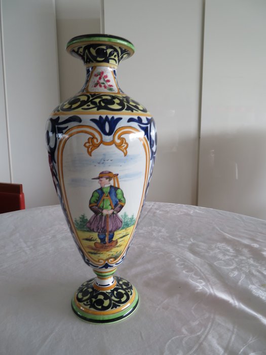 Henriot Quimper - Vase - Céramique