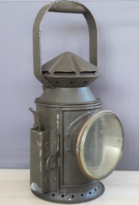 Storbritannien - marktrupper - Engelsk oljelampa lykta signal lampa - 1940