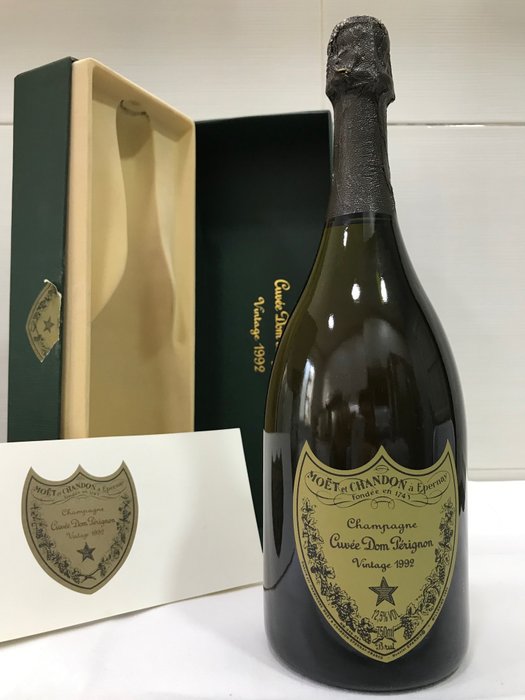 1992 Dom Perignon Vintage - 香檳 Brut - 1 Bottle (0.75L)