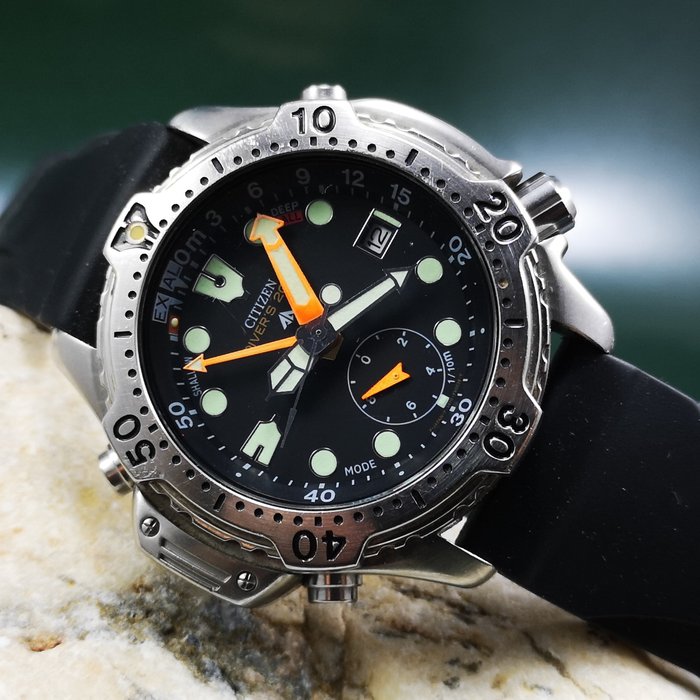 Citizen - Aqualand Promaster Diver's 200m Watch - 5812-F80006 - Män - 1980-1989