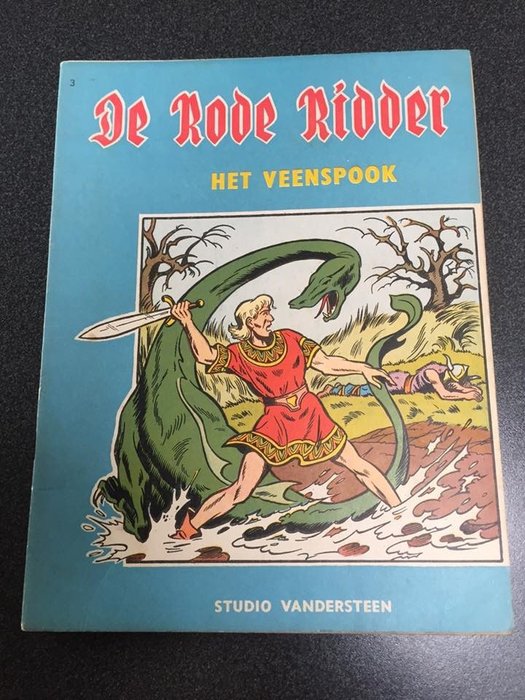 De Rode Ridder 3 - Het Veenspook - Stapled - First edition - (1960)