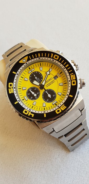 Seiko - Scuba Diver's Chronograph 'NO RESERVE PRICE' - Reference SB-AP/SR927SW - 男士 - 2011至今