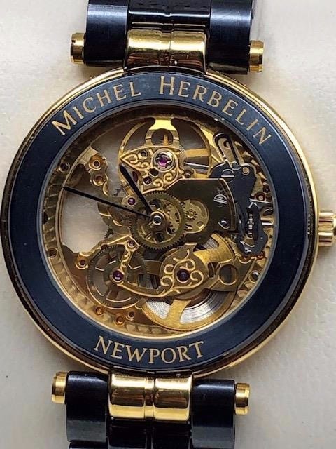 Michel Herbelin - Newport/Skeleton - "NO RESERVE PRICE"  - 1255 - Heren - 2000-2010