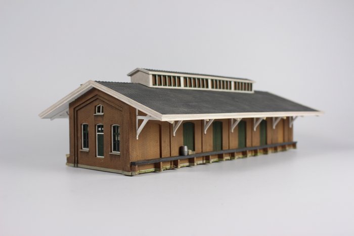 Tilly Models H0 - 87058 - Building - Goods shed built - NS