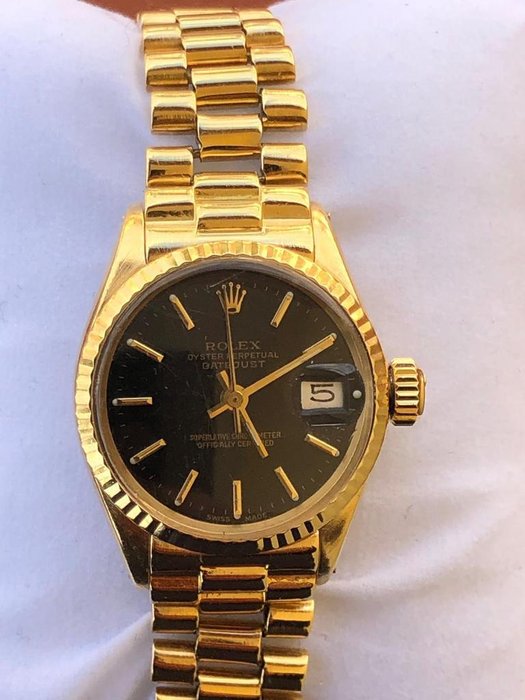 gold rolex oyster perpetual datejust price