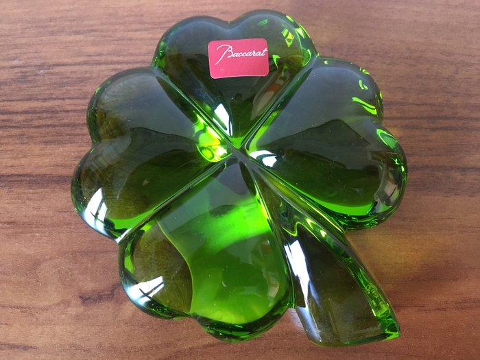 Baccarat - Four-leaf clover paperweight - Crystal