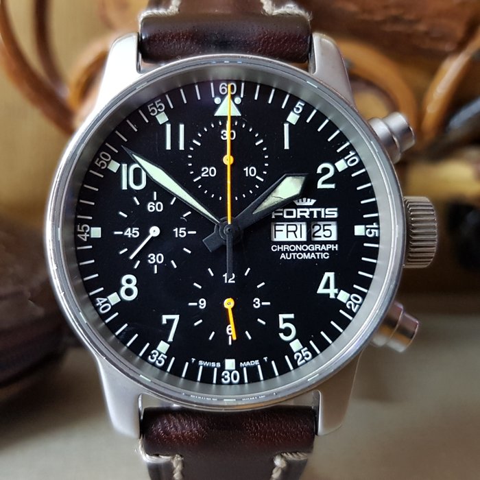 Fortis - Flieger Automatic Chronograph - Ref.597.10.141.2 - 男士 - 2011至今