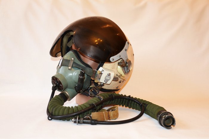 Oxygen Mask & MiG-21/29 - Opprinnelig russisk CCCP - Luftvåpen - Pilothjelm & - Plast