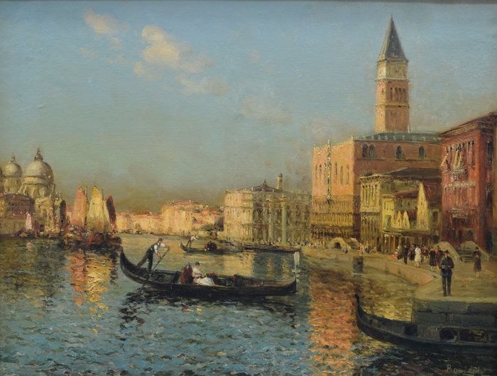 Antoine Bouvard (1870-1955/56) - Venetië