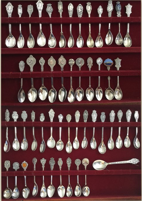 Spoons Dutch Royal Family (51) - Silverplate