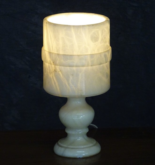 Albastros Herna  - Lampa stołowa - Alabaster