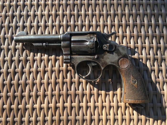西班牙 - Eibar - Spanish Model 92 - Revolver - 中心底火 - 左轮手枪 - 8mm