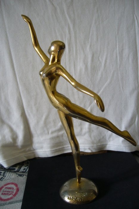 Guido Mariani - Caggiati - Sculptuur Ballerina (1)