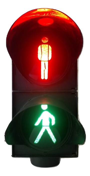 Siemens - Old Pedestrian Traffic Lights (1)