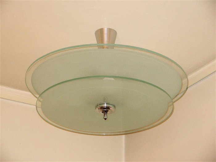 Jean Pascaud Style Modernist Art Deco Ceiling Lamp Catawiki